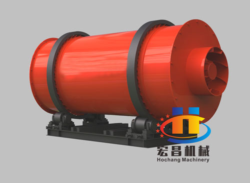 Ore powder dryer