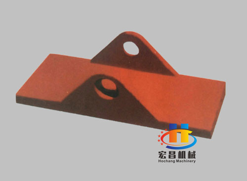 Impact plate for impact crusher